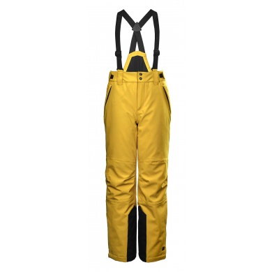 Killtec Winter-Skihose KSW 79 (wasserdicht, atmungsaktiv, PFC-frei, Schneefang, Kantenschutz) gelb Kinder